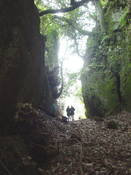 walk in tuscia
